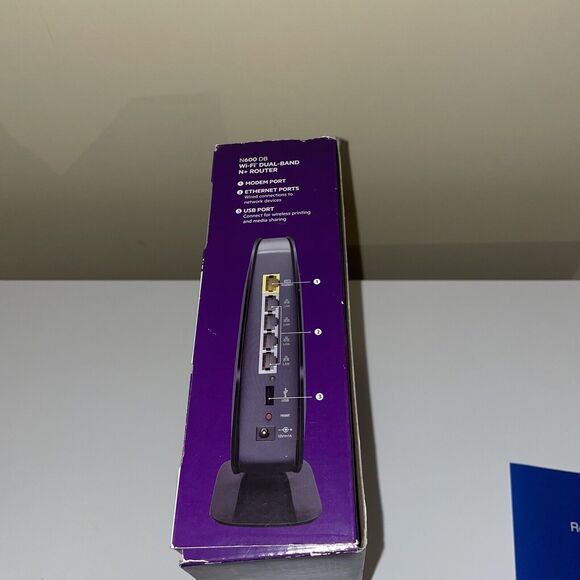 Belkin N600 DB Wi-Fi Dual Band N+ Wireless Router 300 Mbps - Picture 4 of 5